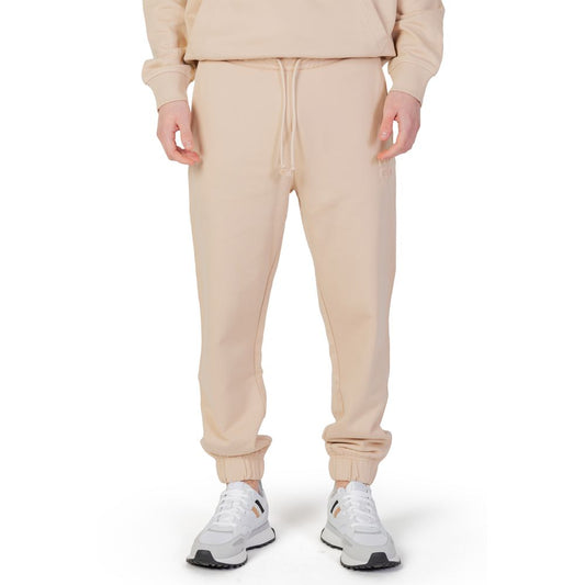 Hugo Boss Beige Cotton Joggers Workout Pants Hugo Boss