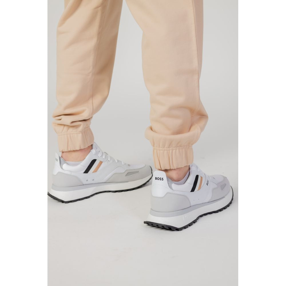 Hugo Boss Beige Cotton Joggers Workout Pants Hugo Boss