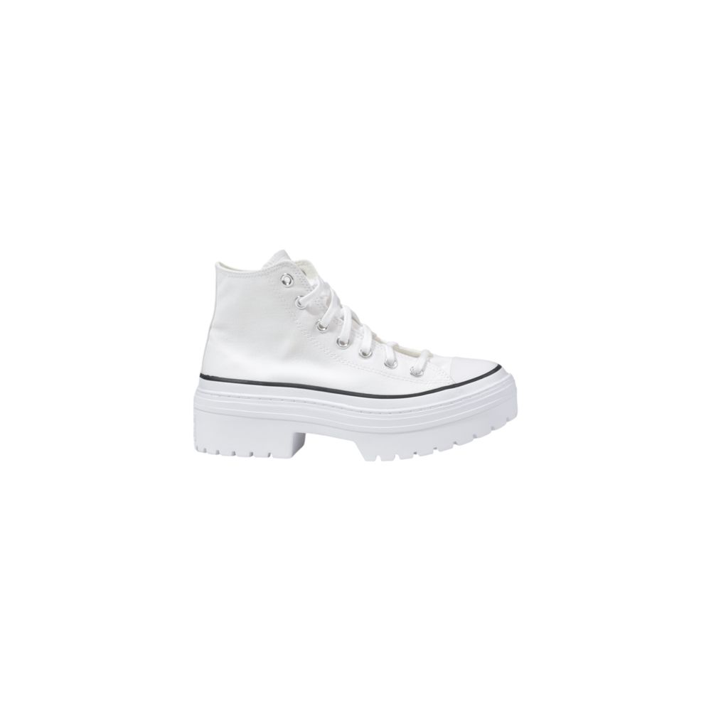 Converse White Fabric Chunky Sneakers Converse