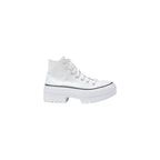 Converse White Fabric Chunky Sneakers - Eljoys Fashion 