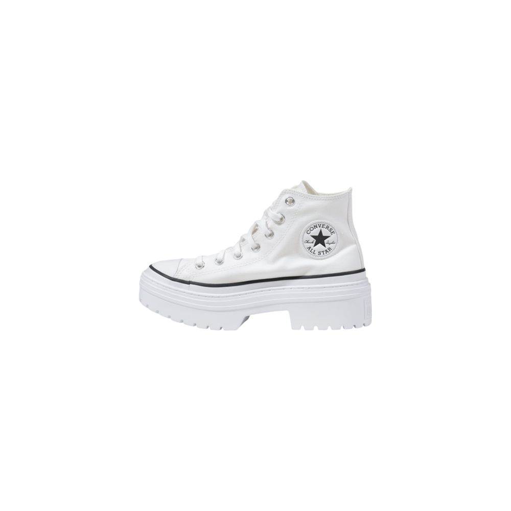Converse White Fabric Chunky Sneakers Converse