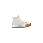 Converse Cream Leather High Top Sneakers - Eljoys Fashion 