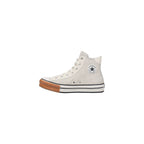 Converse Cream Leather High Top Sneakers - Eljoys Fashion 