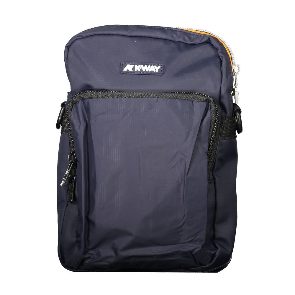K-WAY Blu Poliammide Uomo Shoulder Bag K-WAY