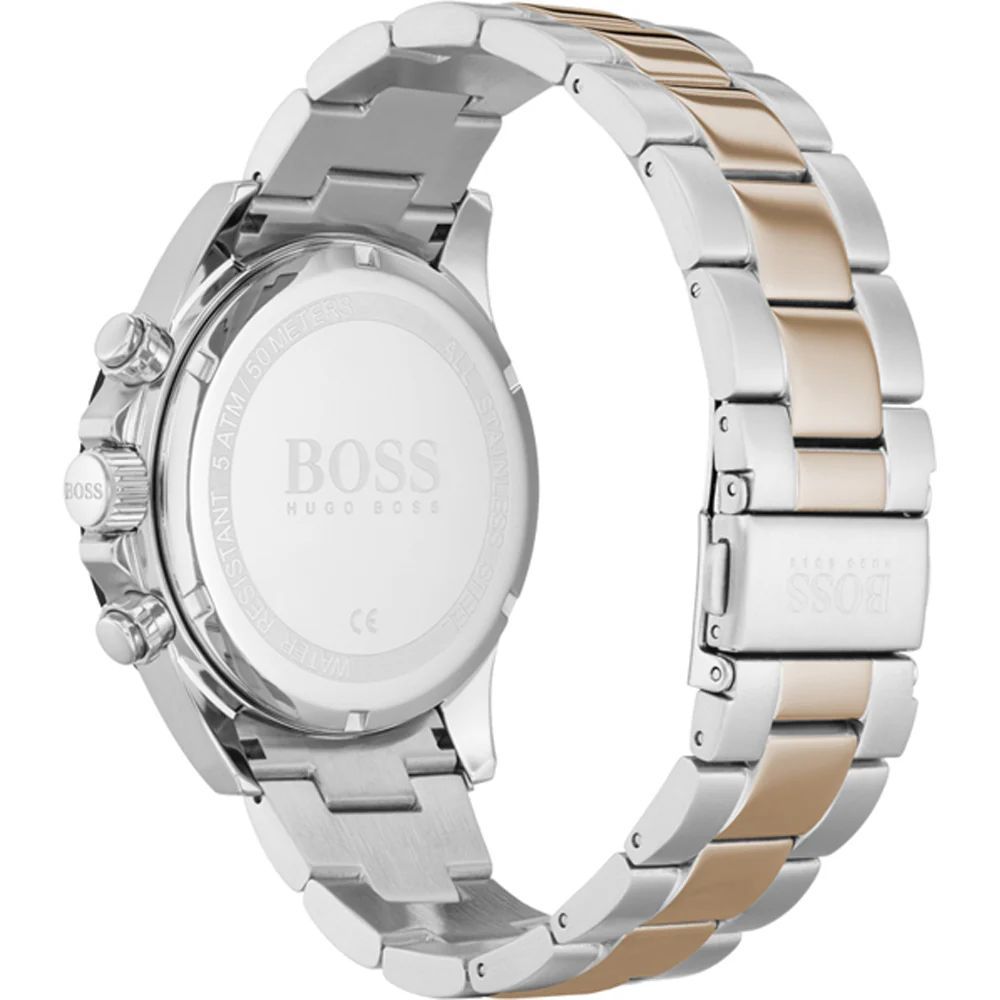 Hugo Boss Gray Stainless Steel Dress Watch Hugo Boss
