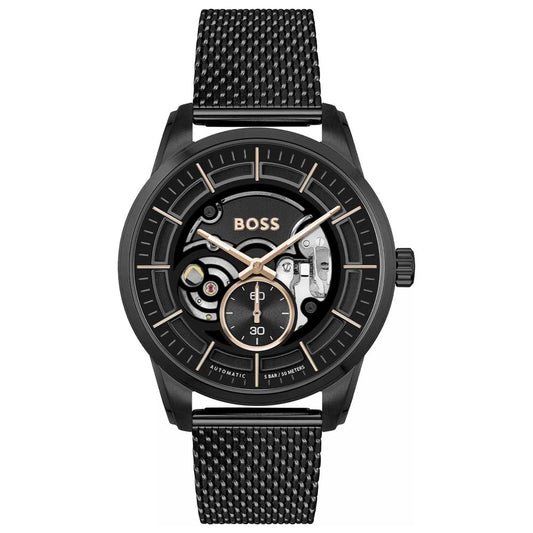 Hugo Boss Black Stainless Steel Dress Watch Hugo Boss
