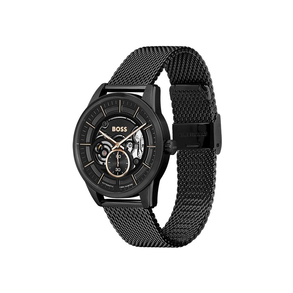 Hugo Boss Black Stainless Steel Dress Watch Hugo Boss