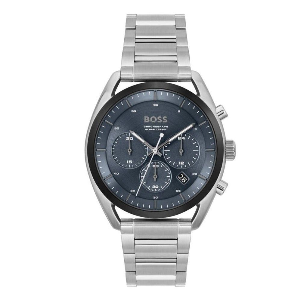 Hugo Boss Gray Stainless Steel Dress Watch Hugo Boss
