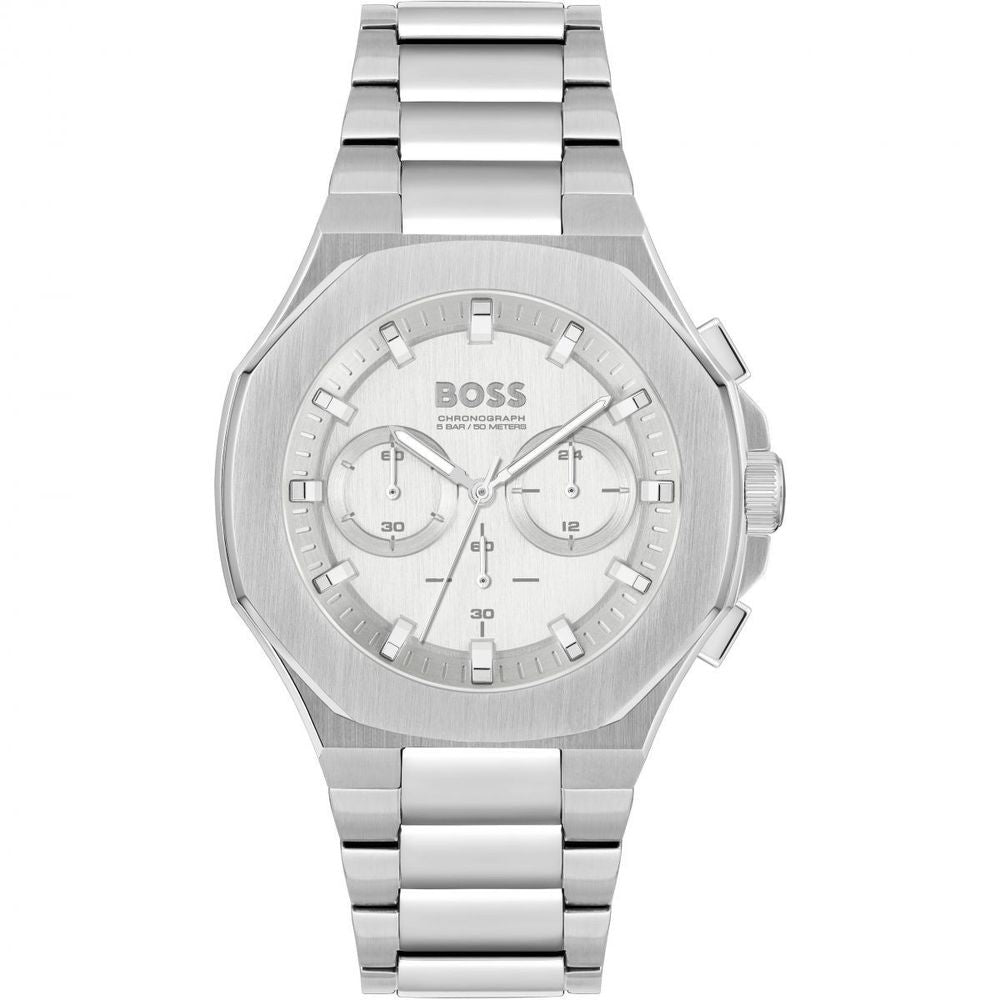 Hugo Boss Gray Stainless Steel Dress Watch Hugo Boss