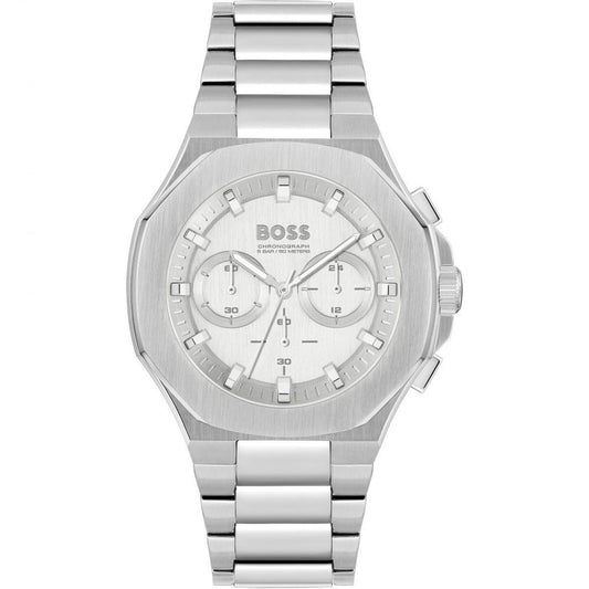 Hugo Boss Gray Stainless Steel Dress Watch Hugo Boss