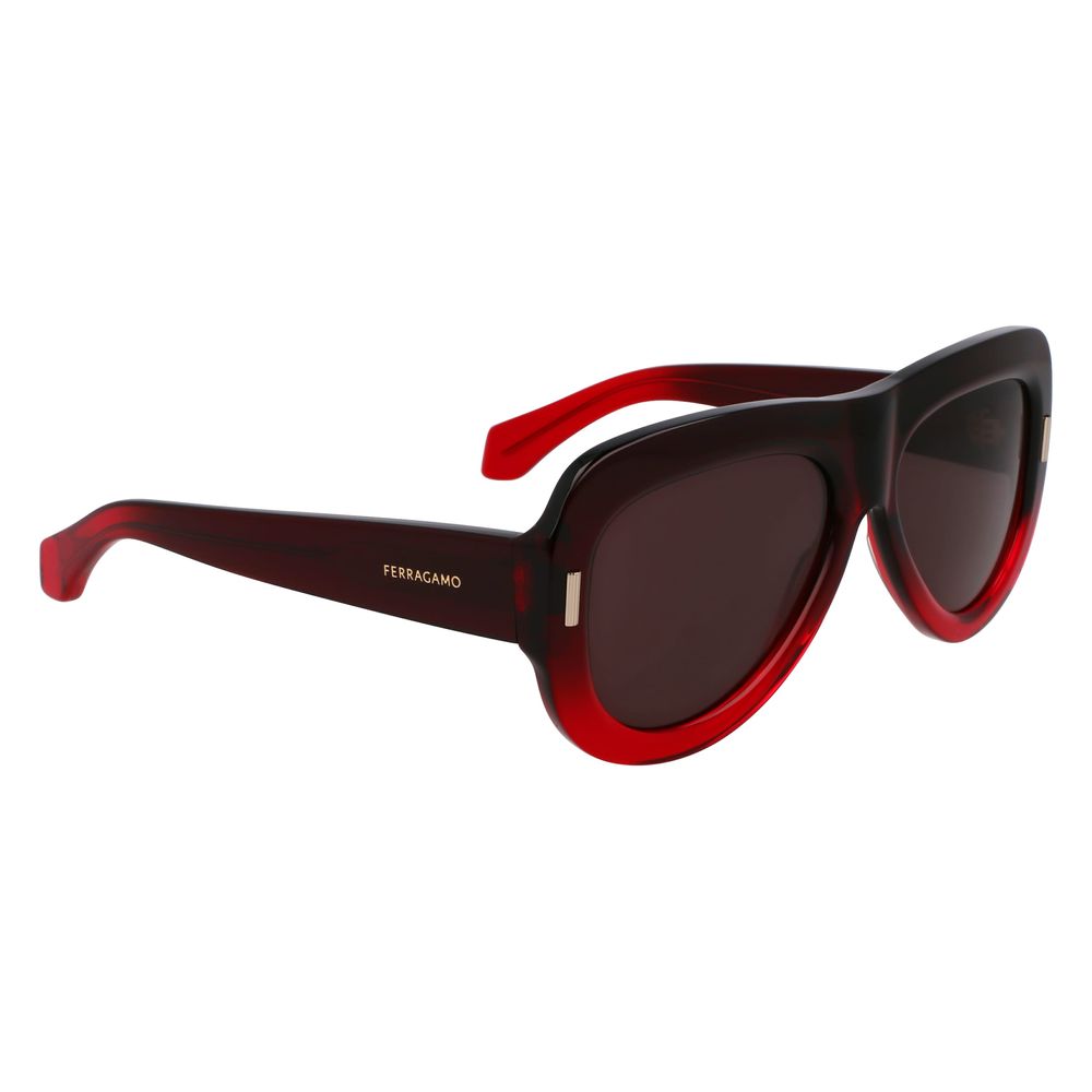Ferragamo Multicolor Acetate Sunglasses Ferragamo