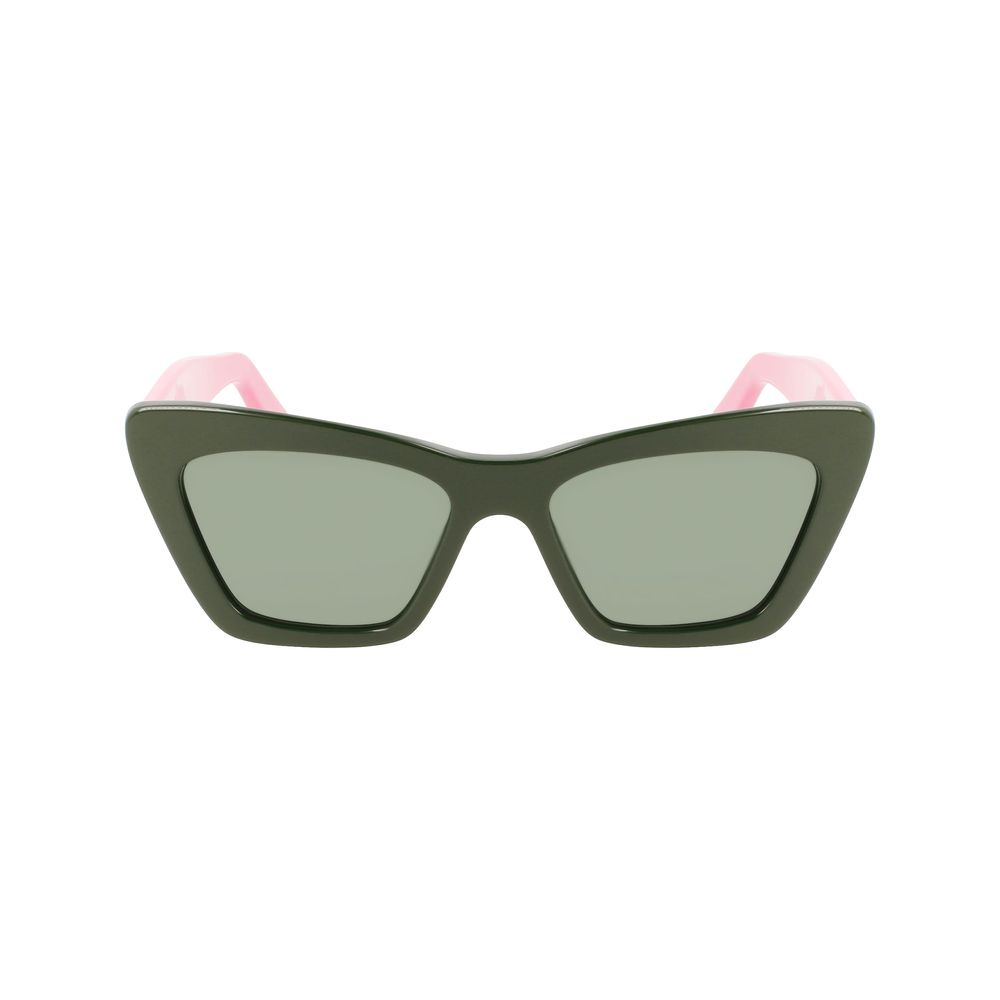 Ferragamo Bicolor Acetate Sunglasses Ferragamo
