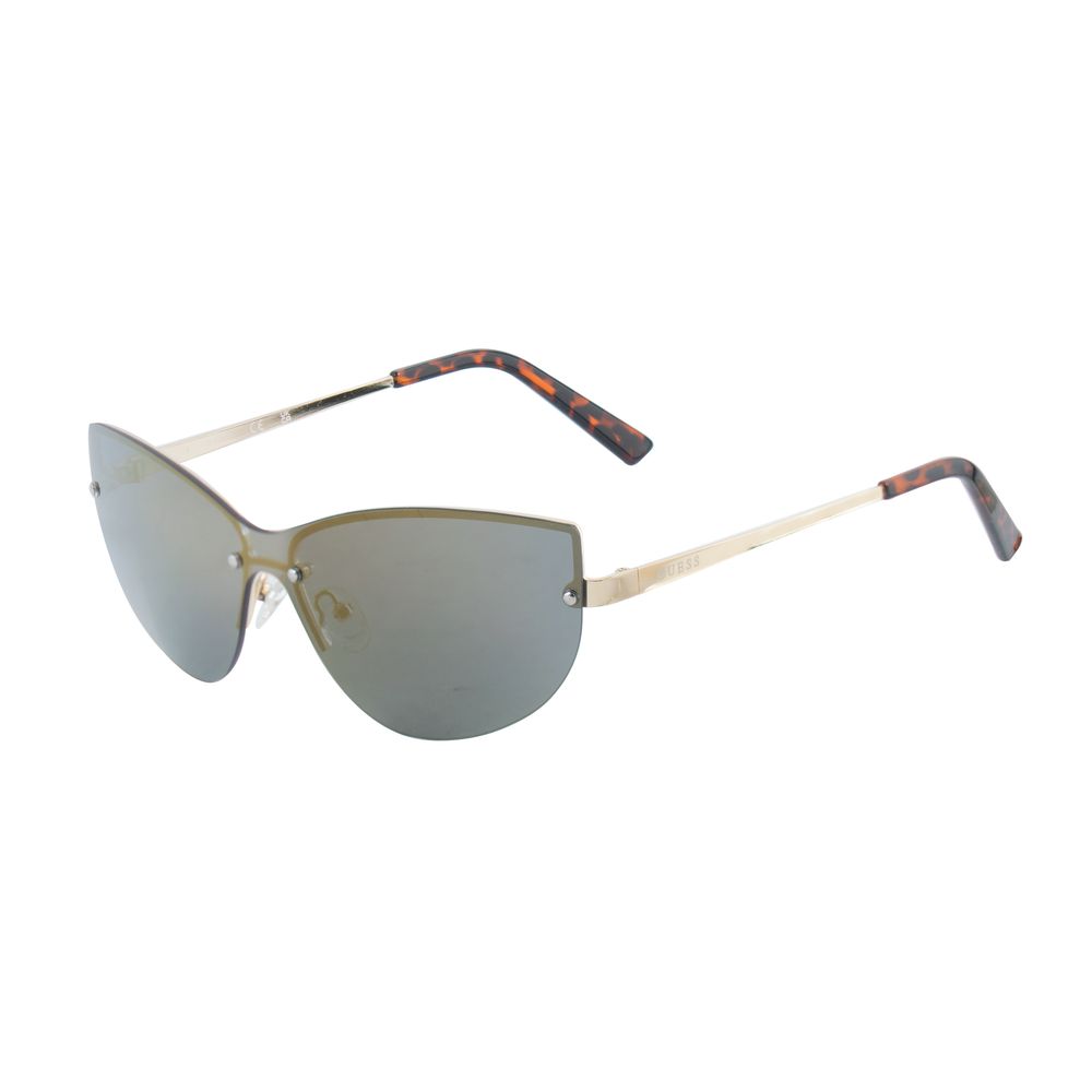 Guess Gold Metal Sunglasses Guess