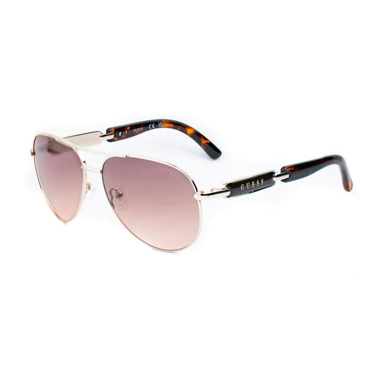Guess Gold Metal Sunglasses Guess