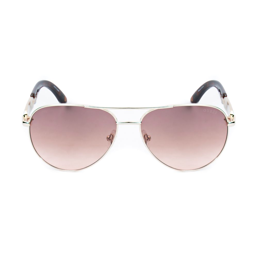 Guess Gold Metal Sunglasses Guess