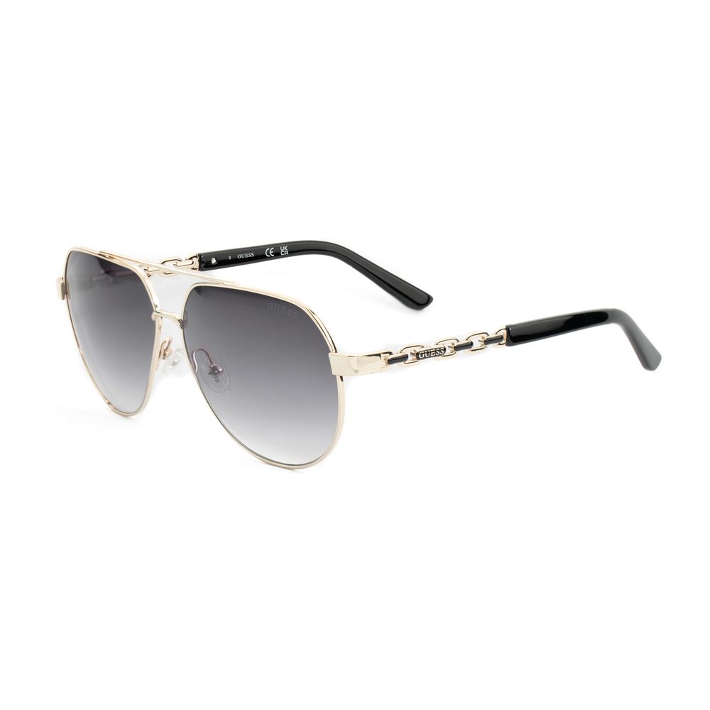 Guess Gold Metal Sunglasses Guess