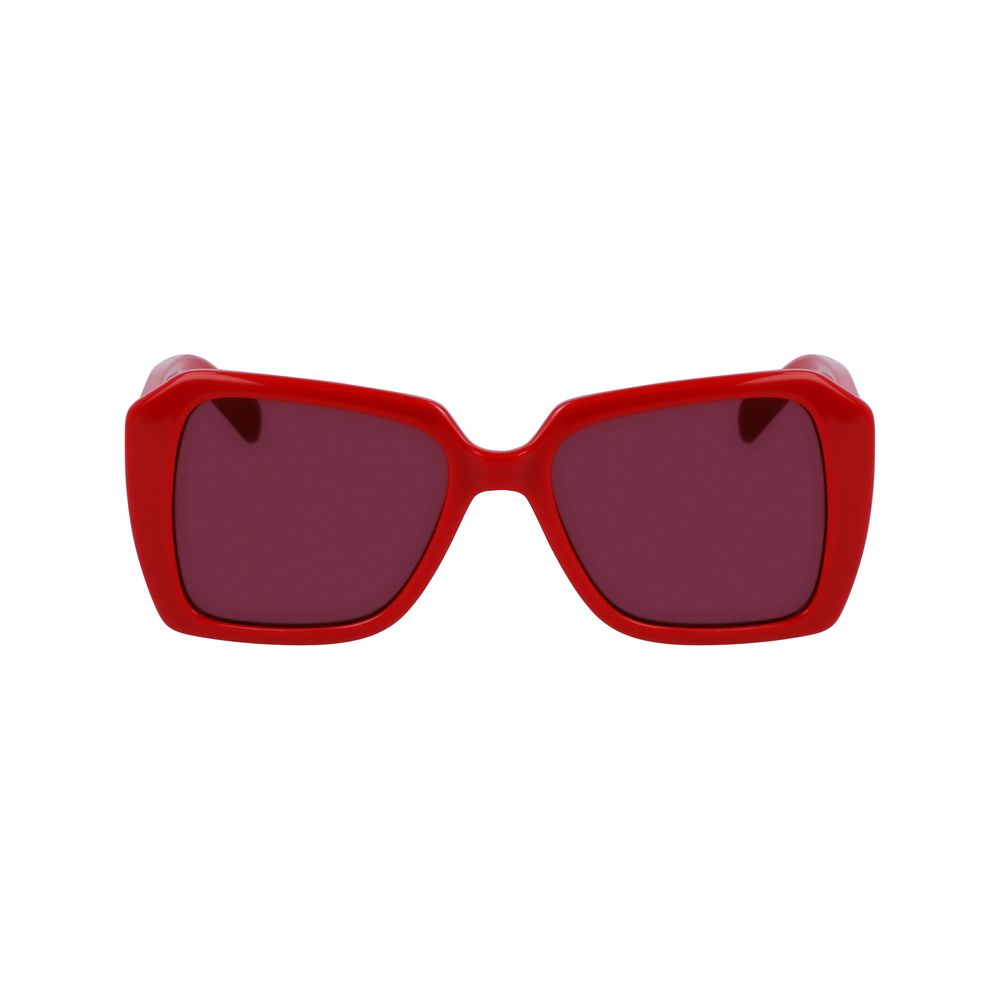 Karl Lagerfeld Red Injected Sunglasses Karl Lagerfeld