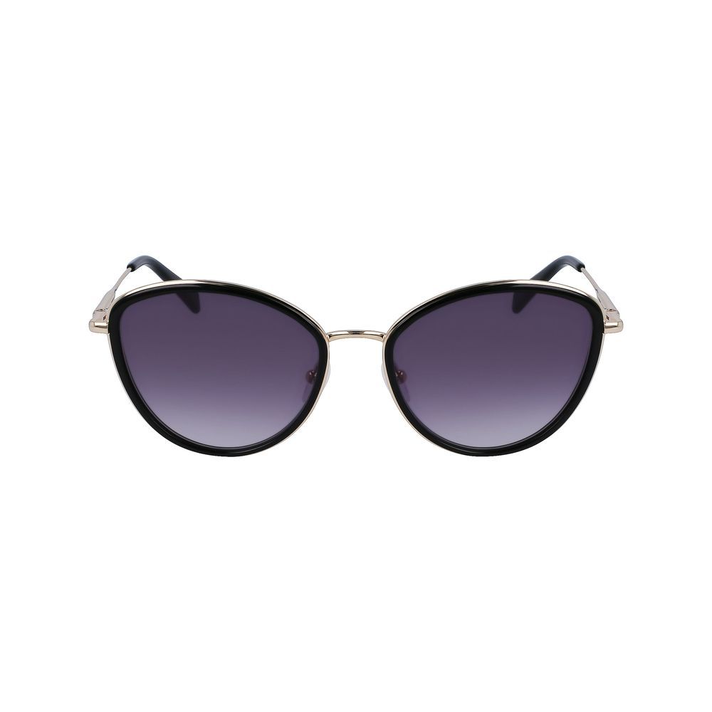 Longchamp Gold Metal Sunglasses Longchamp