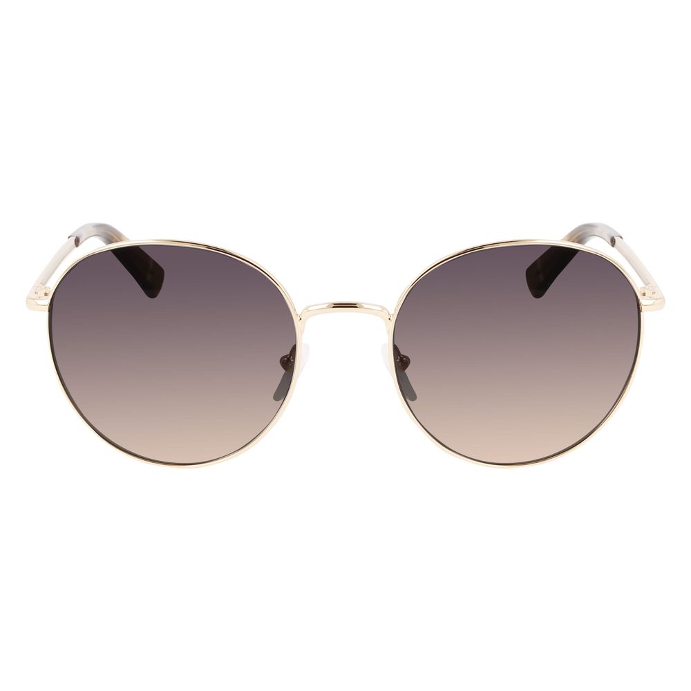 Longchamp Gold Metal Sunglasses Longchamp