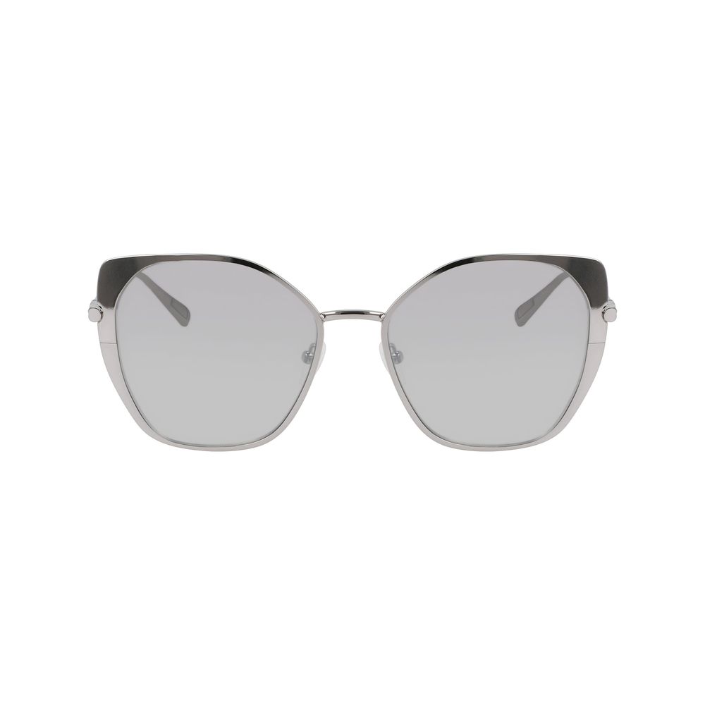 Longchamp Gray Metal Sunglasses Longchamp