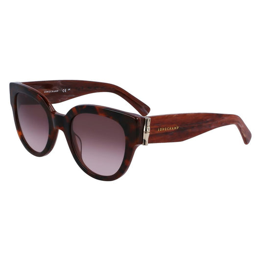 Longchamp Brown Acetate Sunglasses Longchamp