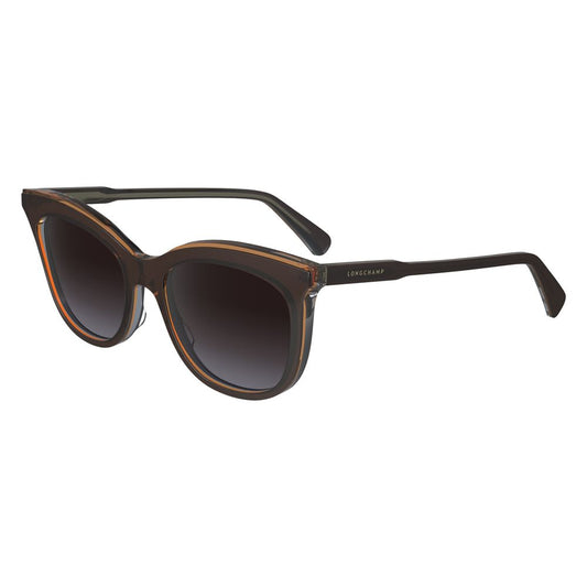 Longchamp Brown Acetate Sunglasses Longchamp