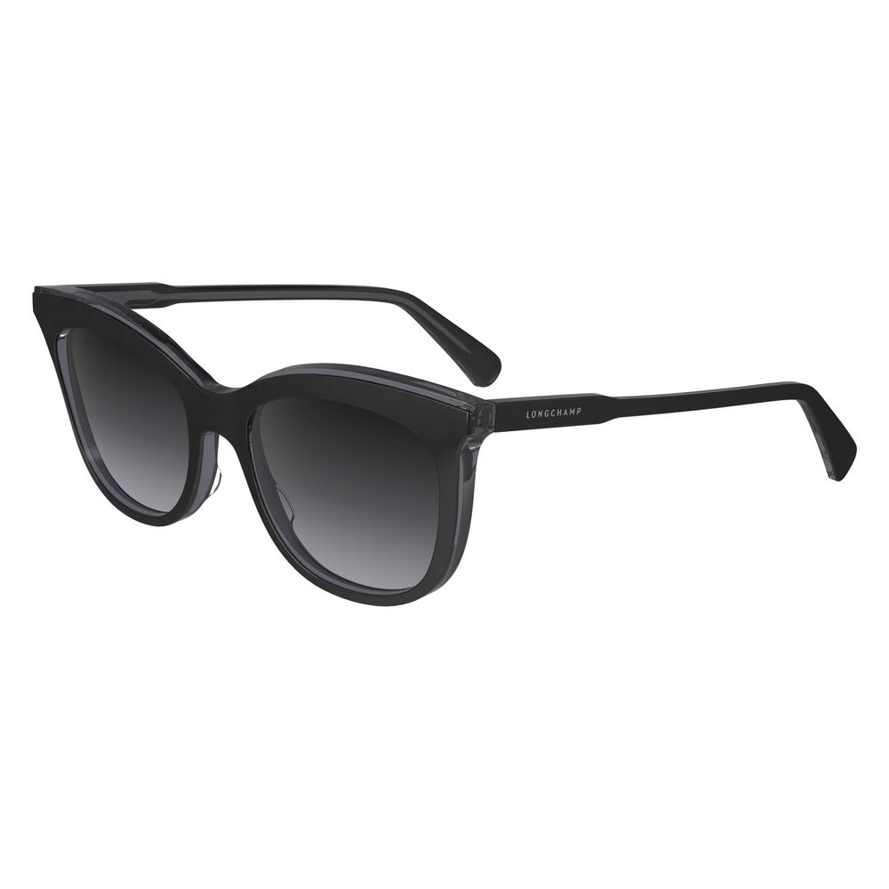 Longchamp Black Acetate Sunglasses Longchamp