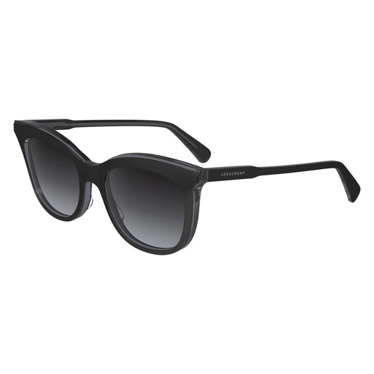 Longchamp Black Acetate Sunglasses Longchamp