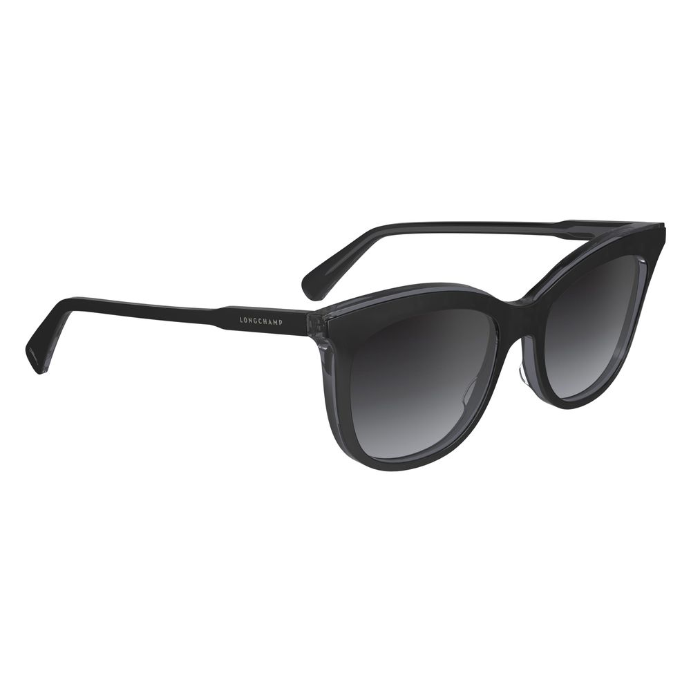 Longchamp Black Acetate Sunglasses Longchamp