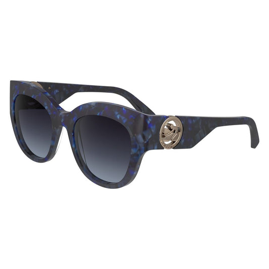 Longchamp Blue Acetate Sunglasses Longchamp