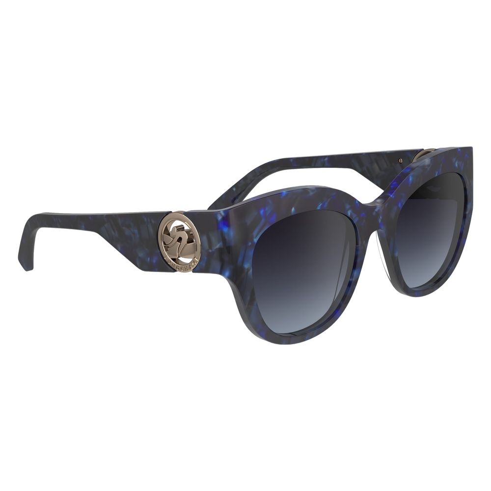 Longchamp Blue Acetate Sunglasses Longchamp