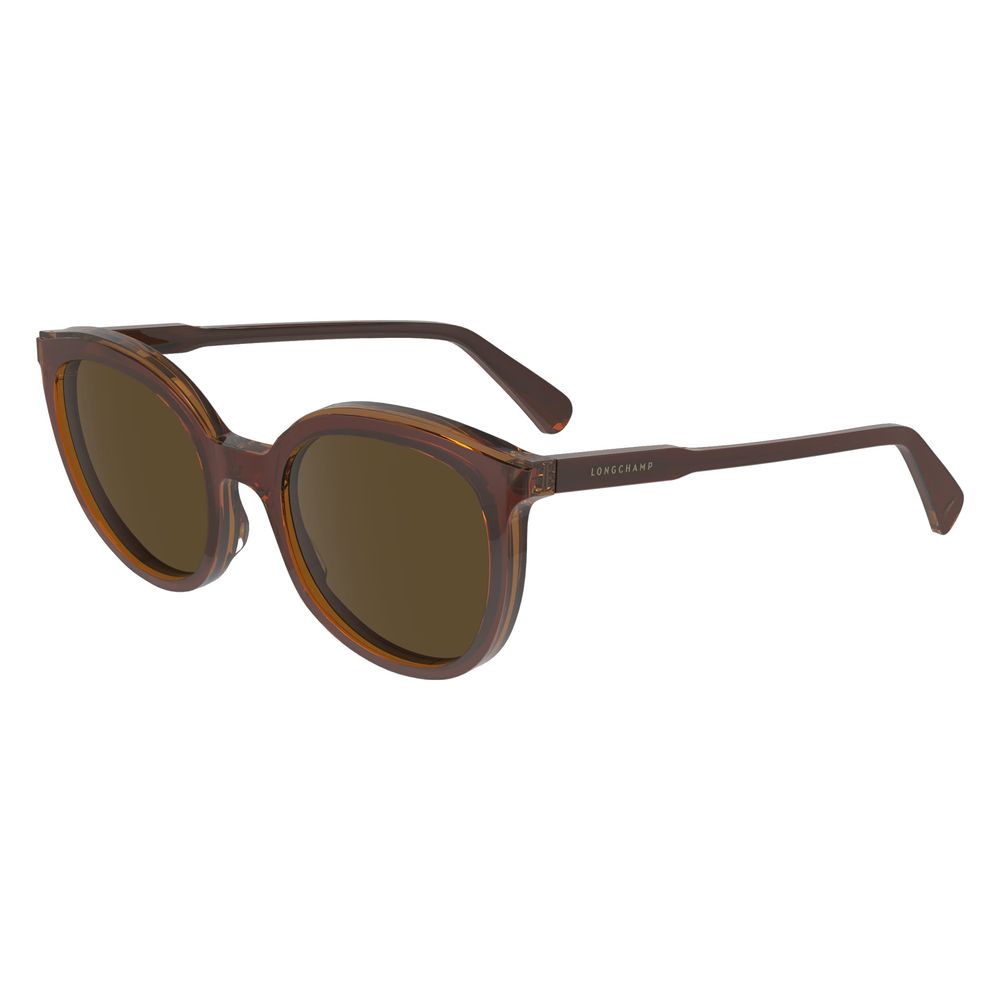 Longchamp Brown Acetate Sunglasses Longchamp