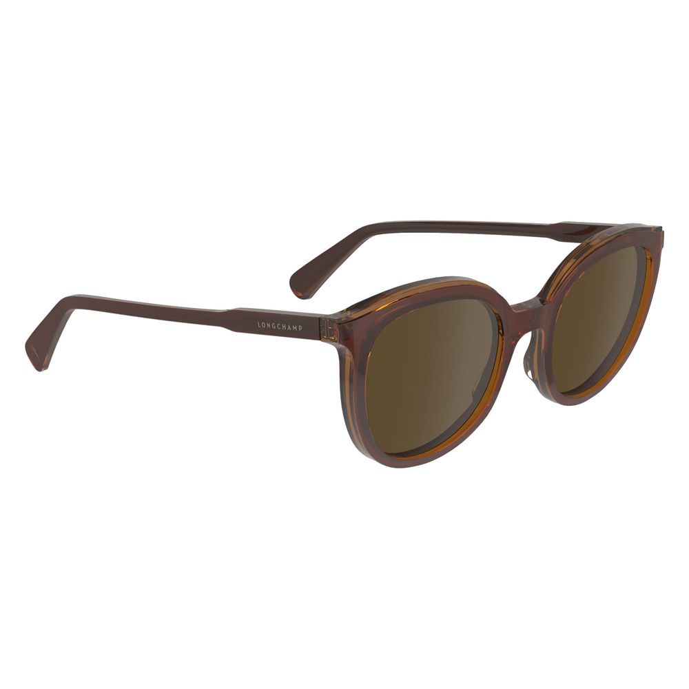 Longchamp Brown Acetate Sunglasses Longchamp