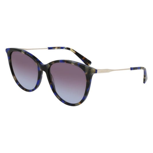 Longchamp Blue Acetate Sunglasses Longchamp