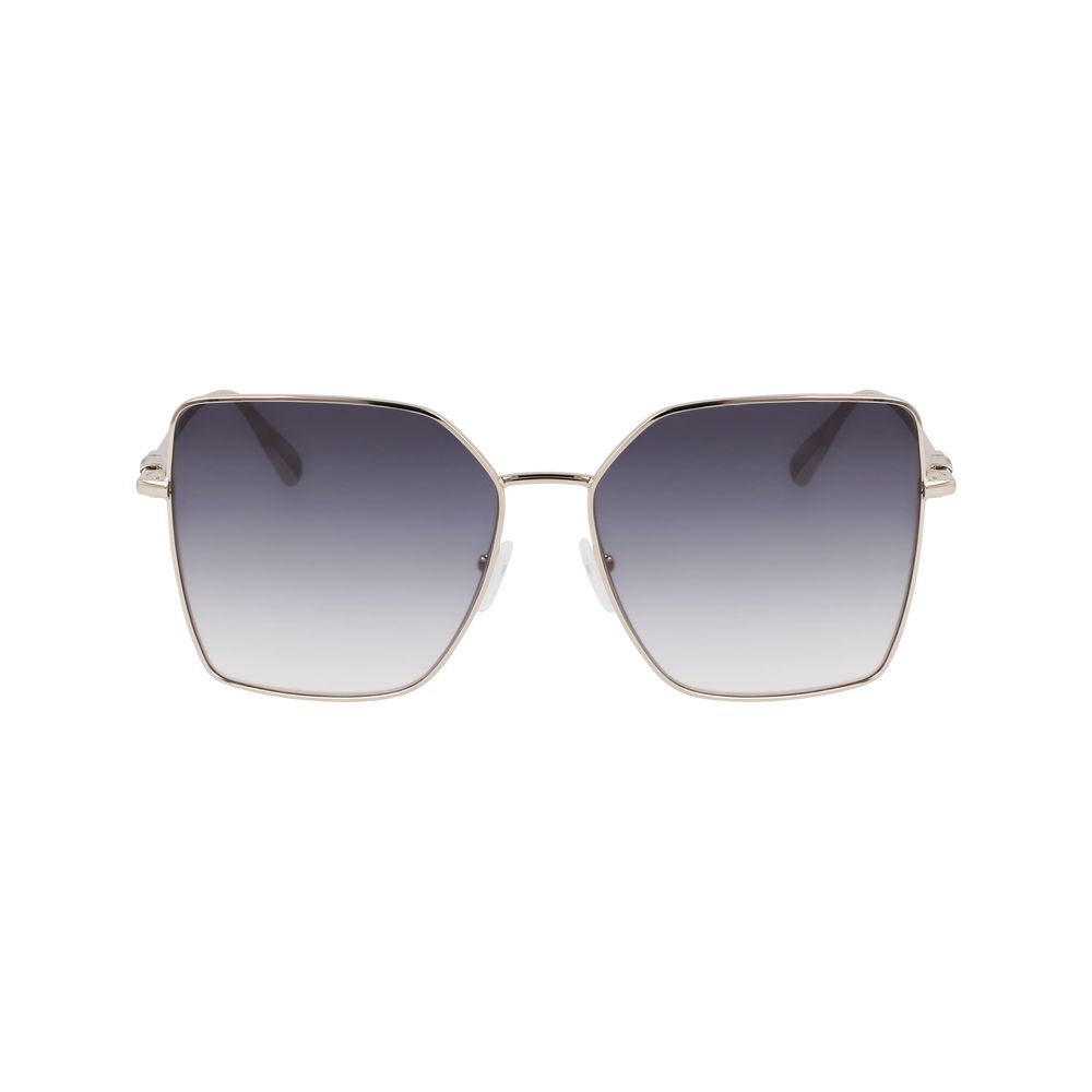 Longchamp Gold Metal Sunglasses Longchamp