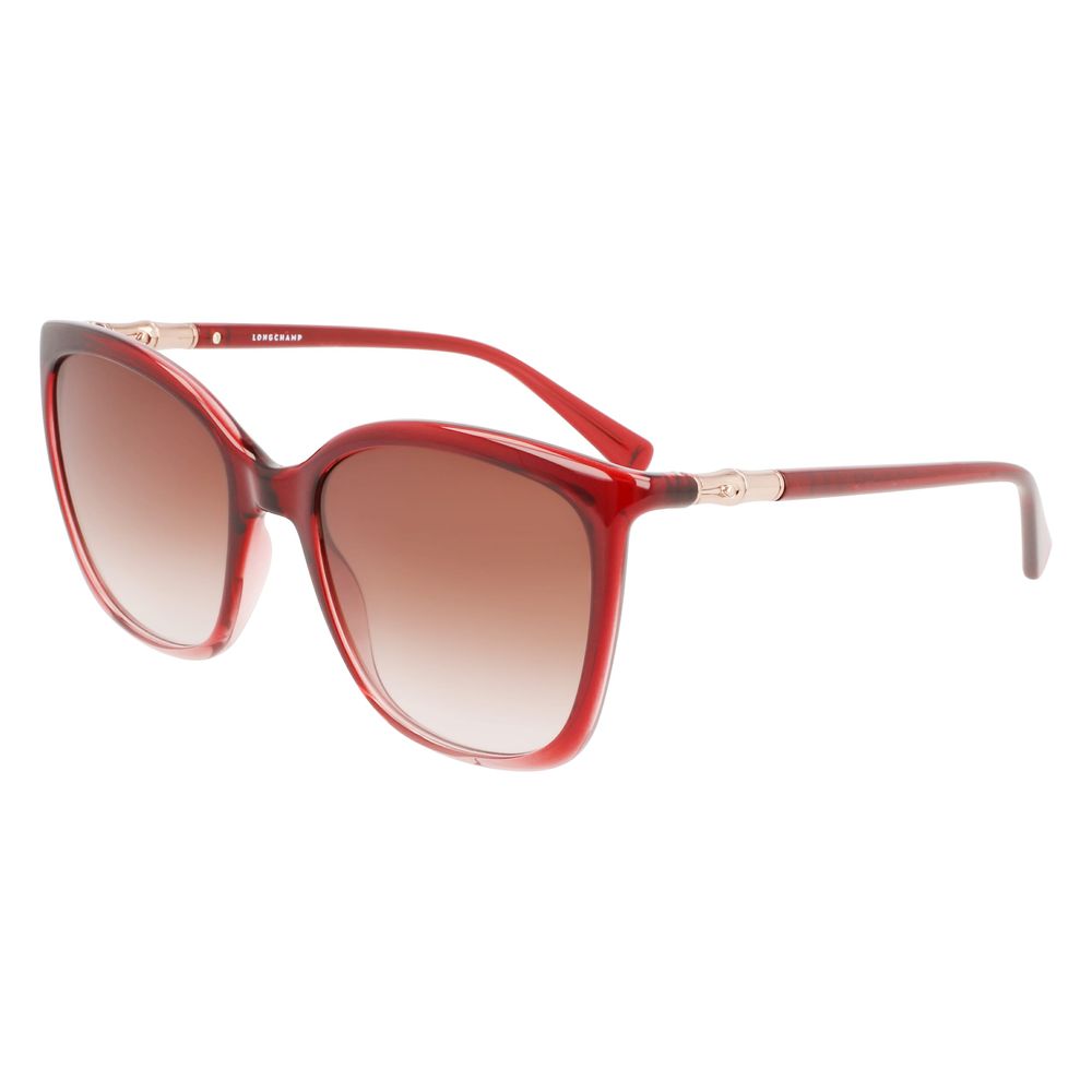 Longchamp Red Injected Sunglasses Longchamp