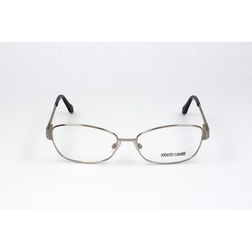 Roberto Cavalli Gray Metal Glasses Frames