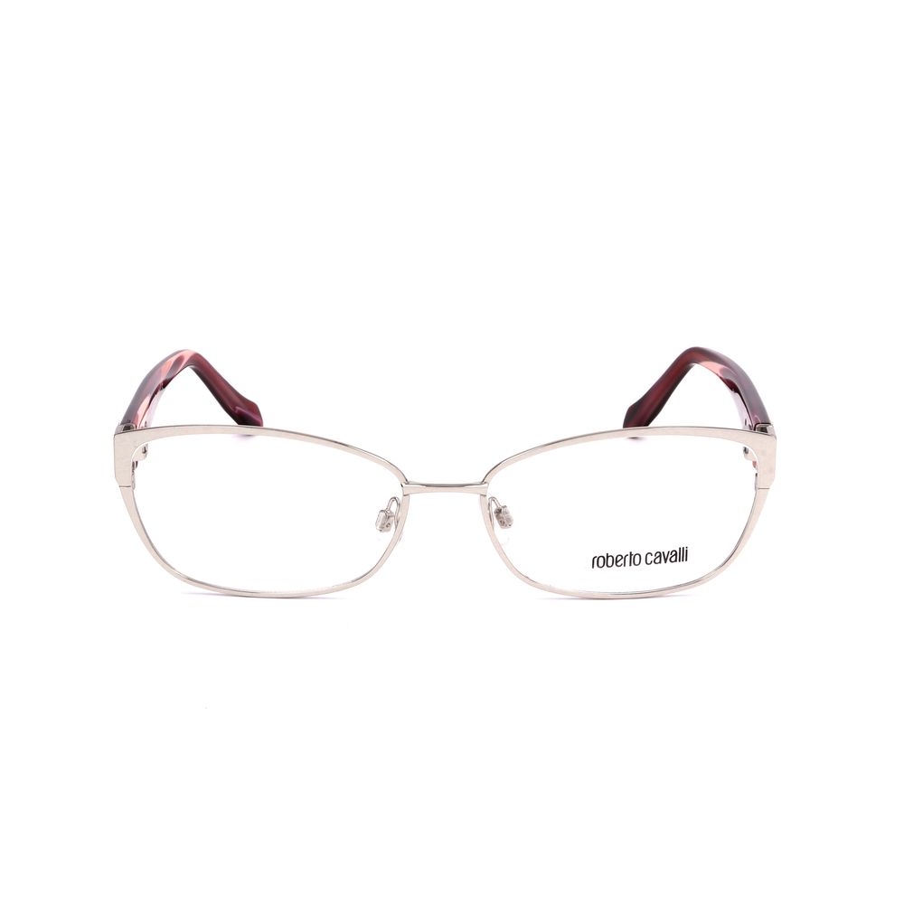 Roberto Cavalli Gray Metal Glasses Frames