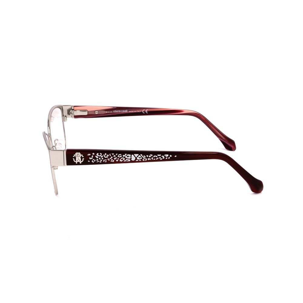 Roberto Cavalli Gray Metal Glasses Frames