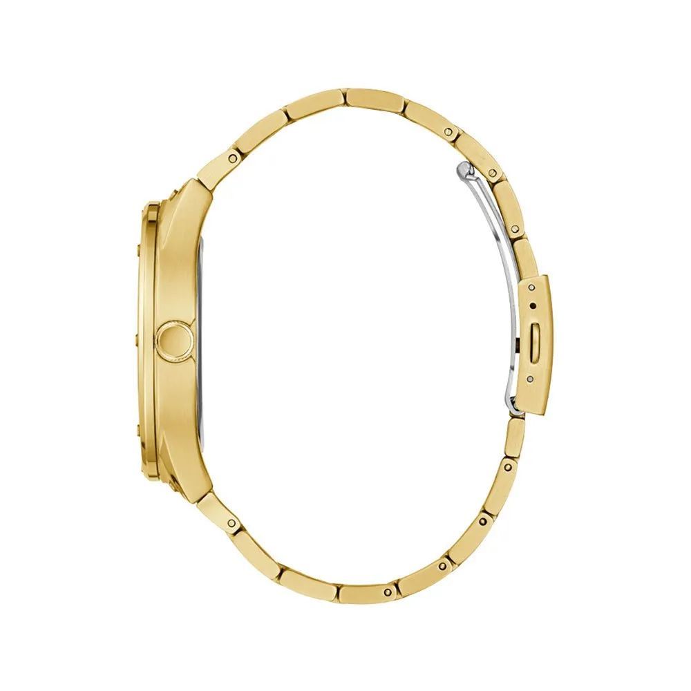 Guess Gold Stainless Steel Dress Watch Guess
