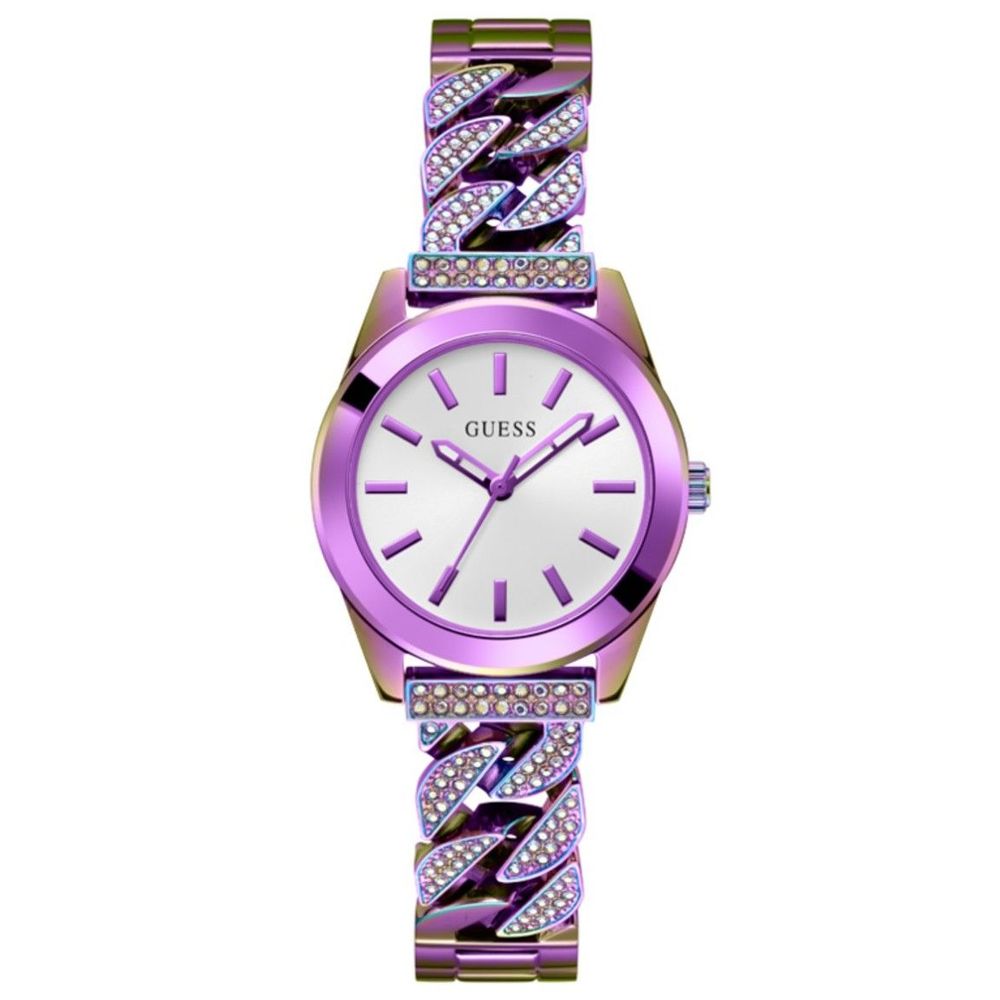 Guess Multicolor Stainless Steel Bracelet Watch Guess