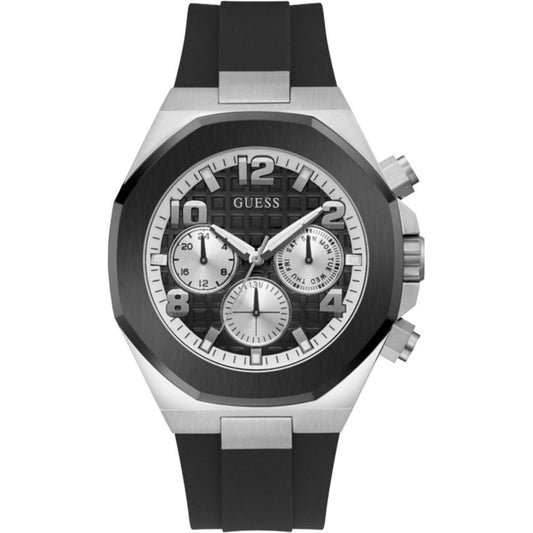Guess Black Synthetic Sport Watch Guess