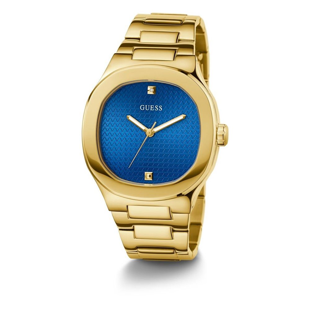 Guess Gold Stainless Steel Dress Watch Guess