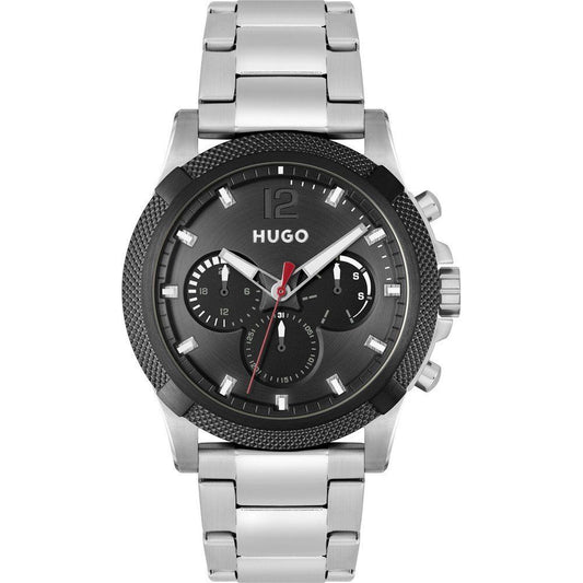 Hugo Boss Gray Stainless Steel Dress Watch Hugo Boss