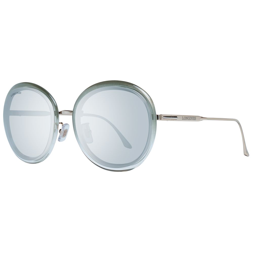 Longines Gray Metal Sunglasses Longines