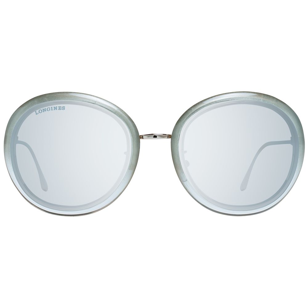 Longines Gray Metal Sunglasses Longines