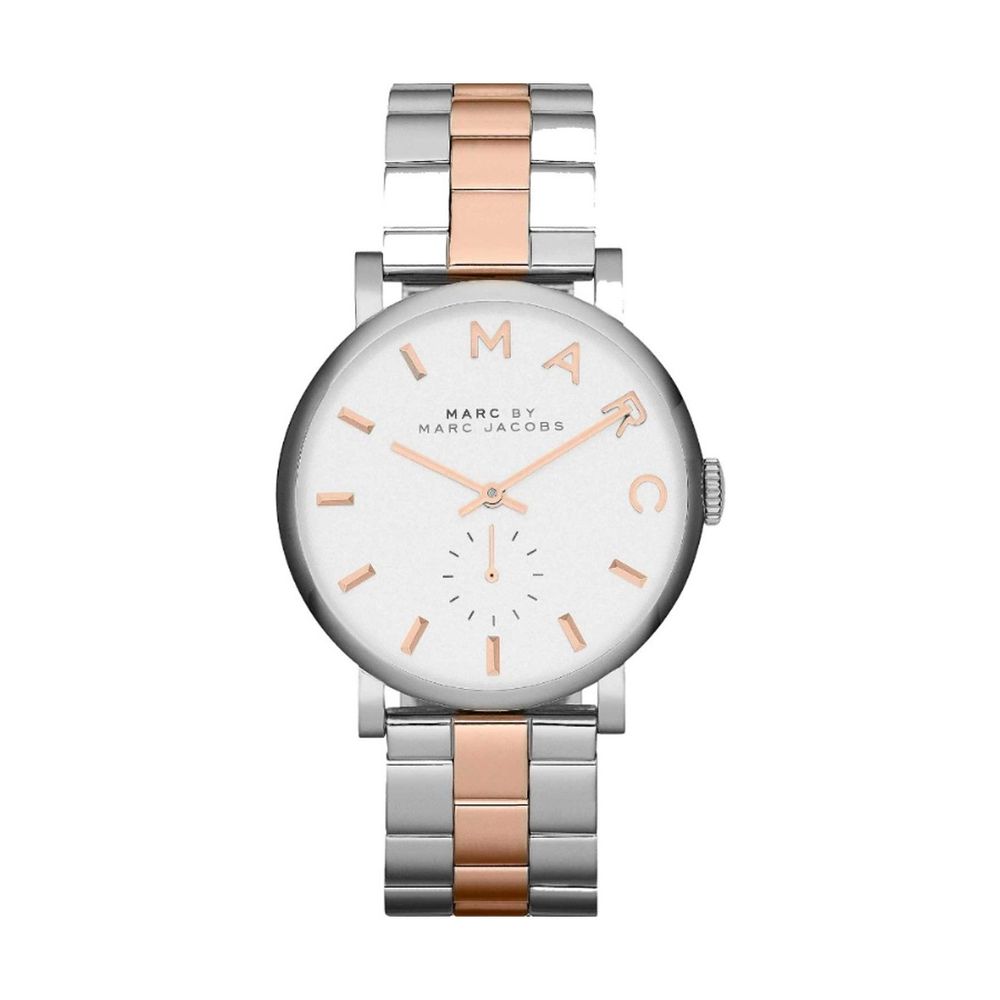 Marc Jacobs Gray Stainless Steel Dress Watch Marc Jacobs