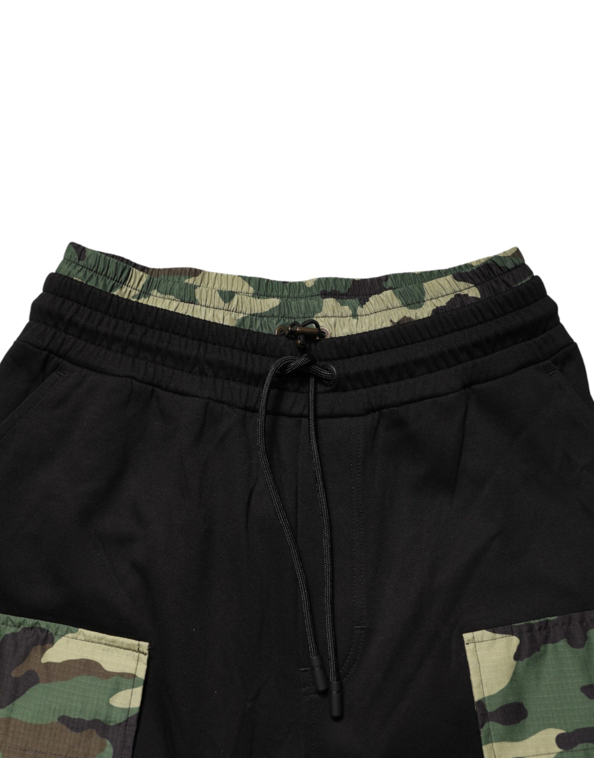 Dolce & Gabbana Multicolor Camouflage Cargo Jogger Men Pants Dolce & Gabbana