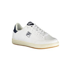 Fila Bianco polyurethane men's sneaker with white design, featuring sleek athletic style and cushioned sole for comfort.