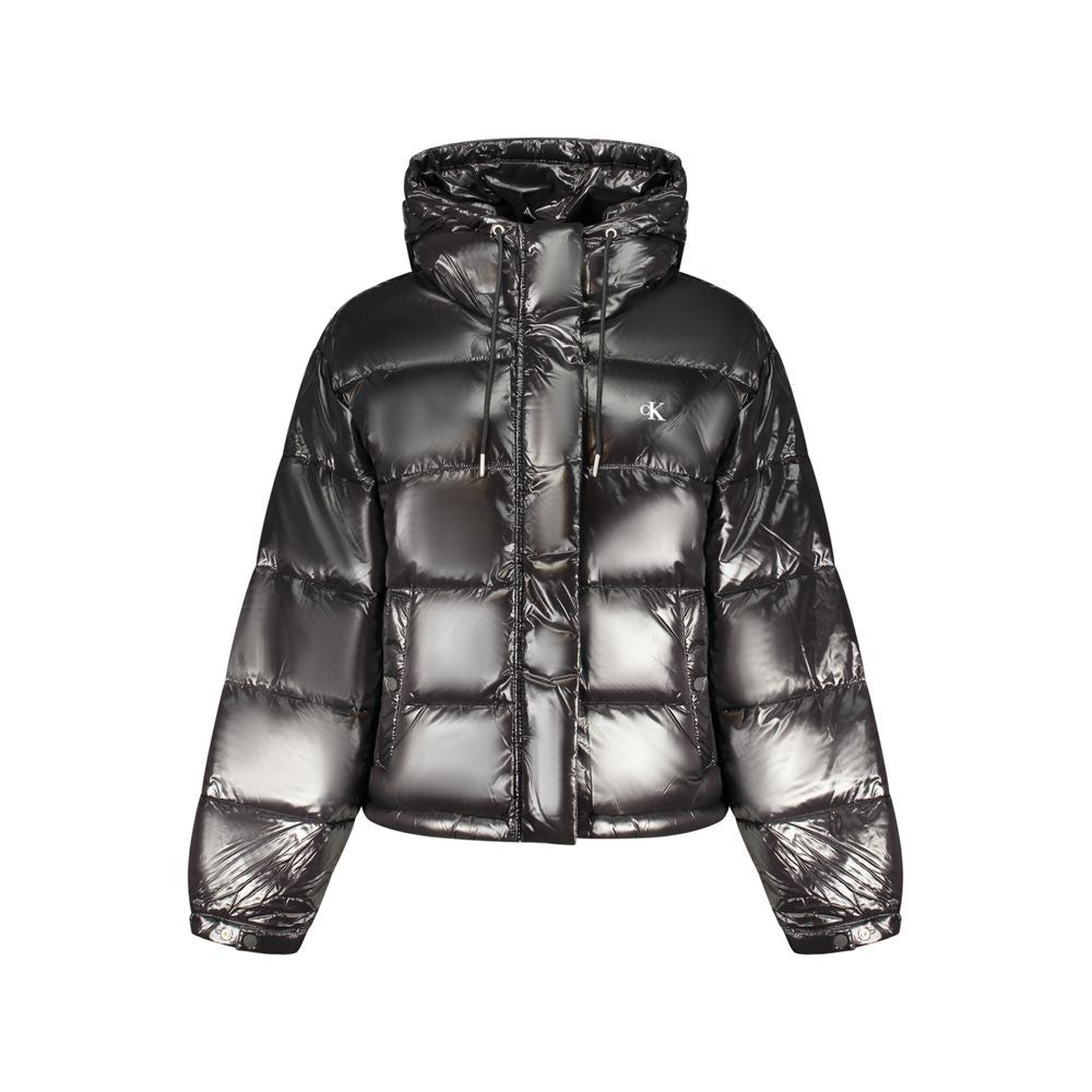 Calvin Klein Black Polyester Women Jacket Calvin Klein